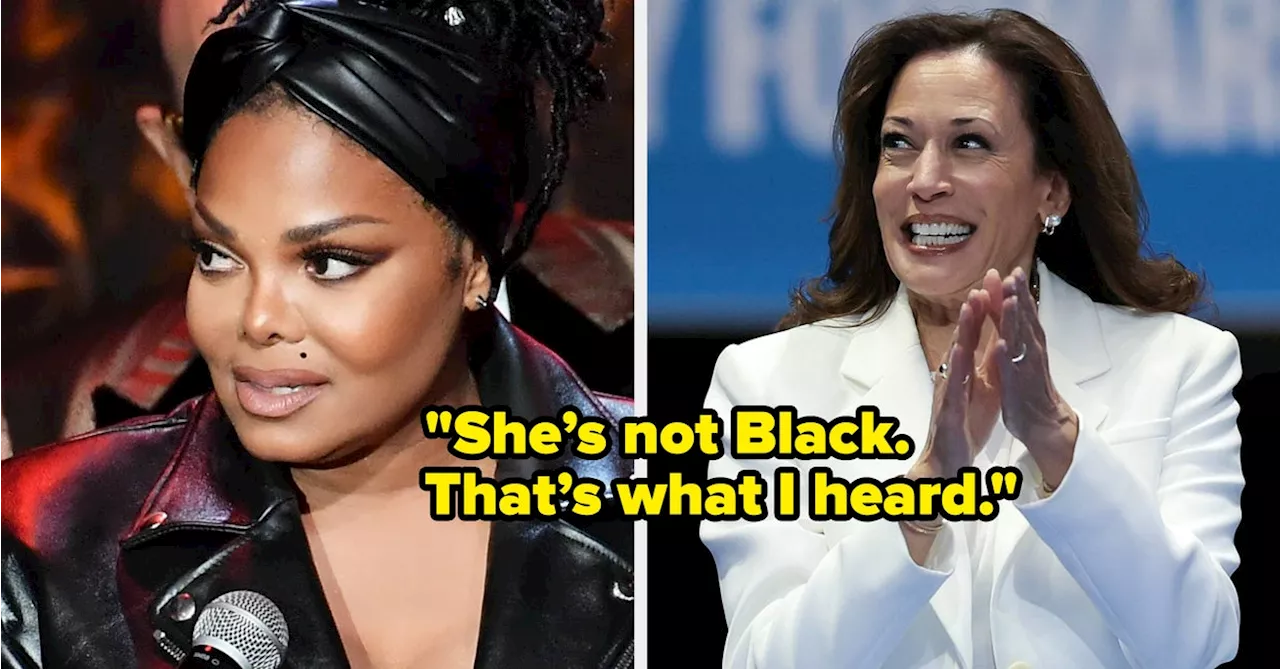 Janet Jackson Apologizes For Kamala Harris Race Comment