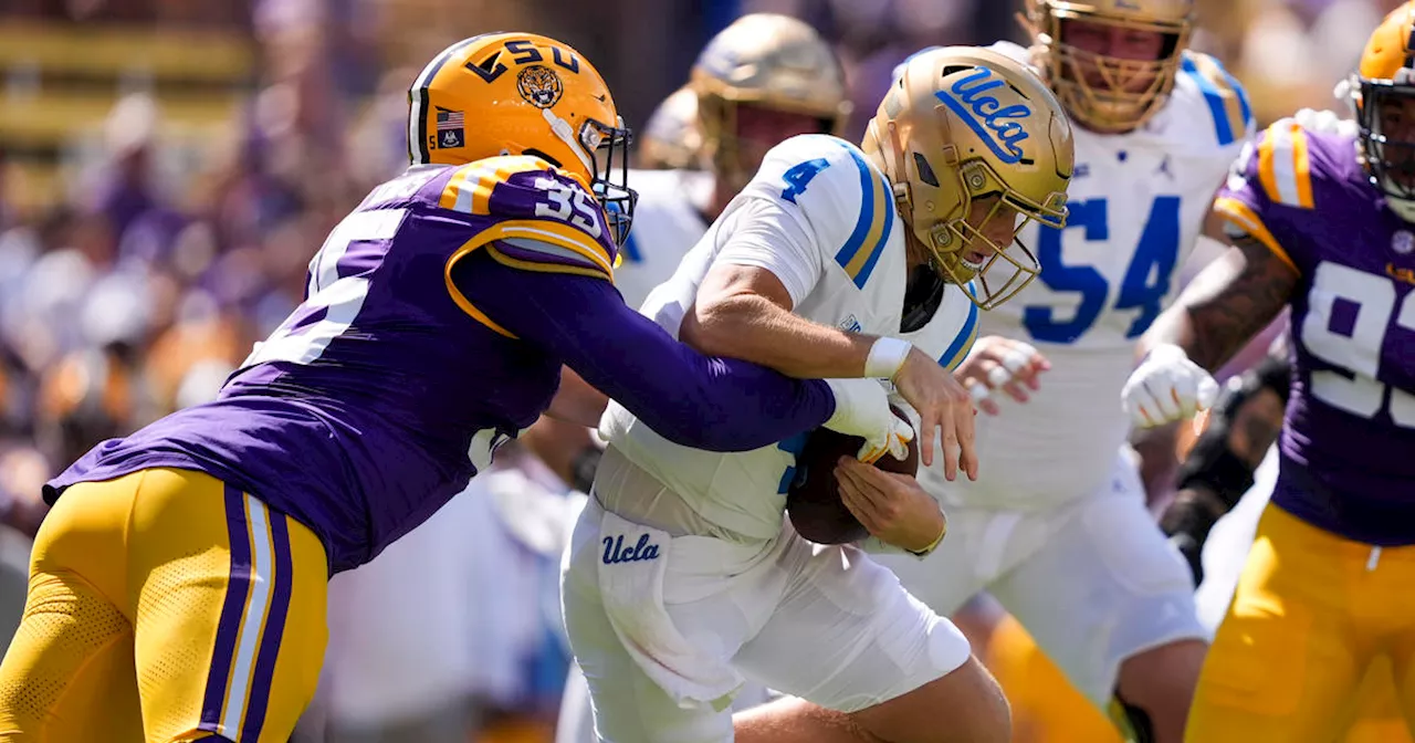 Garrett Nussmeier shines as No. 16 LSU tops UCLA 34-17