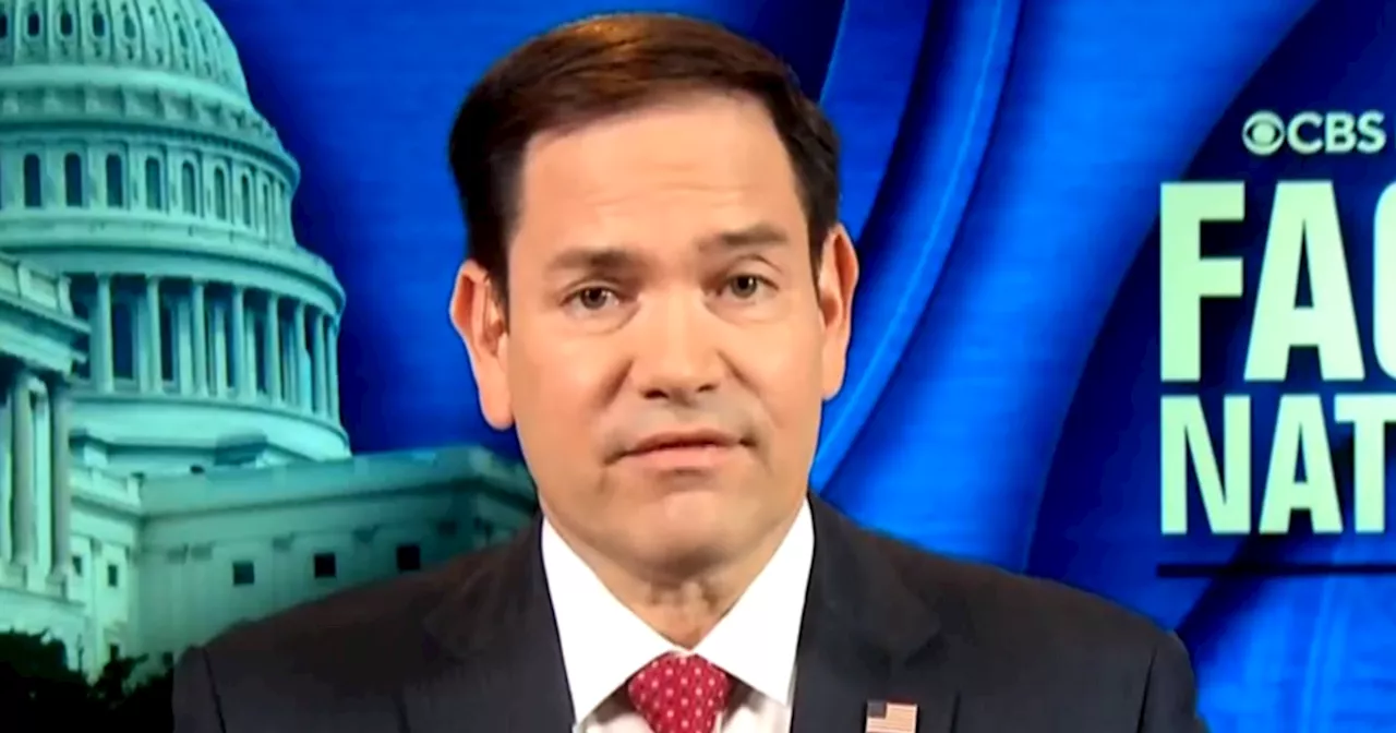 Transcript: Sen. Marco Rubio on 'Face the Nation with Margaret Brennan,' Sept. 22, 2024