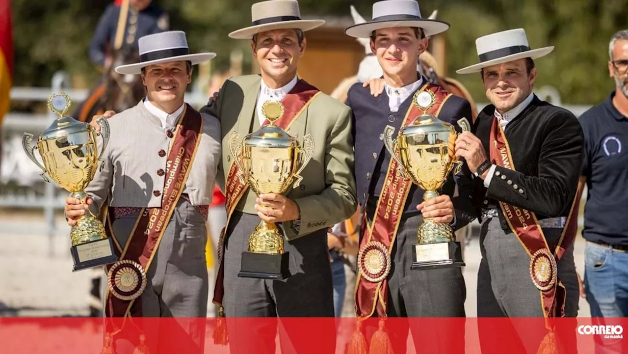 Portugal campeão da Europa em equitação de trabalho