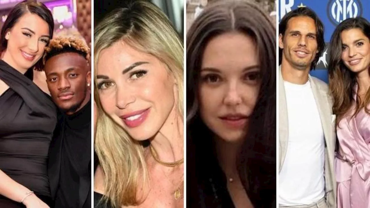 Le «wags» del derby di Milano: mogli e fidanzate dei protagonisti di Inter-Milan