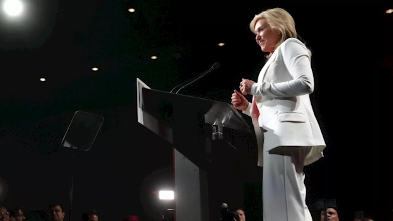 Bonnie Crombie takes aim at Doug Ford in campaign-style speech