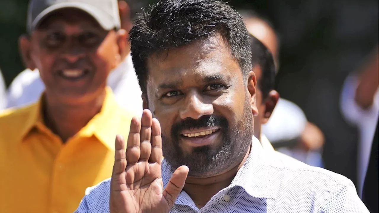 Marxist lawmaker Anura Dissanayake claims victory in Sri Lanka's presidential election