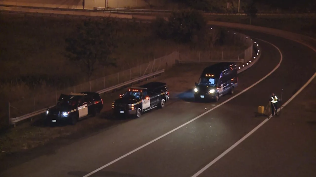 Pedestrian dead after collision on Highway 401 in Oshawa