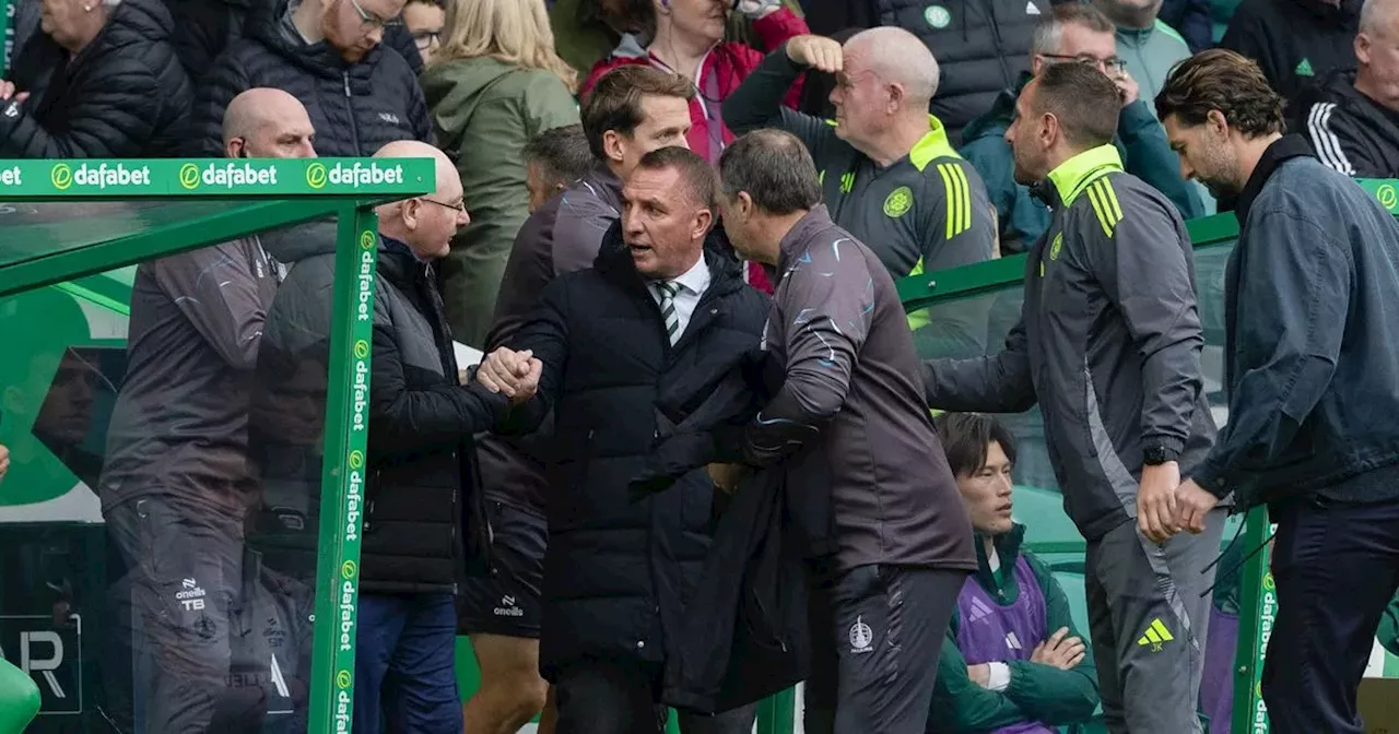 Brendan Rodgers entered Falkirk dressing room at Celtic Park