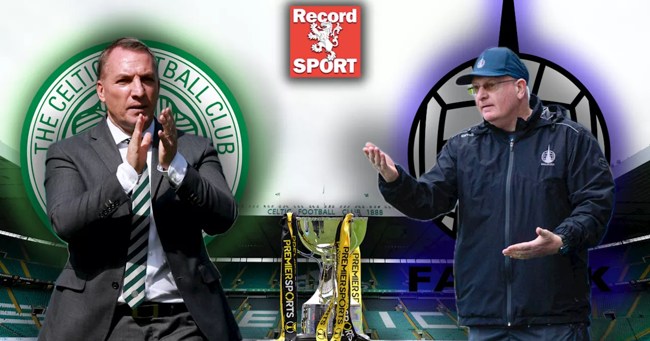 Celtic vs Falkirk LIVE as Brendan Rodgers makes EIGHT changes with first starts for Trusty and Valle