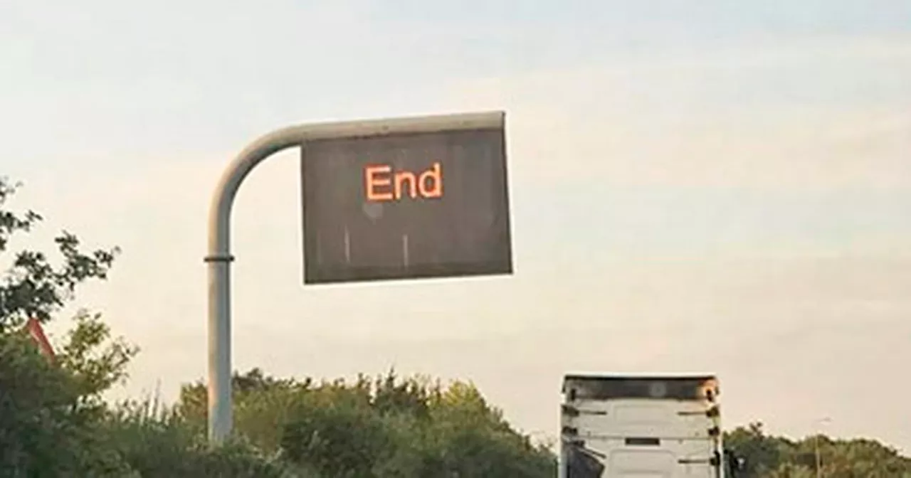 Drivers finally discover what 'strange' road sign really means on M11 junction