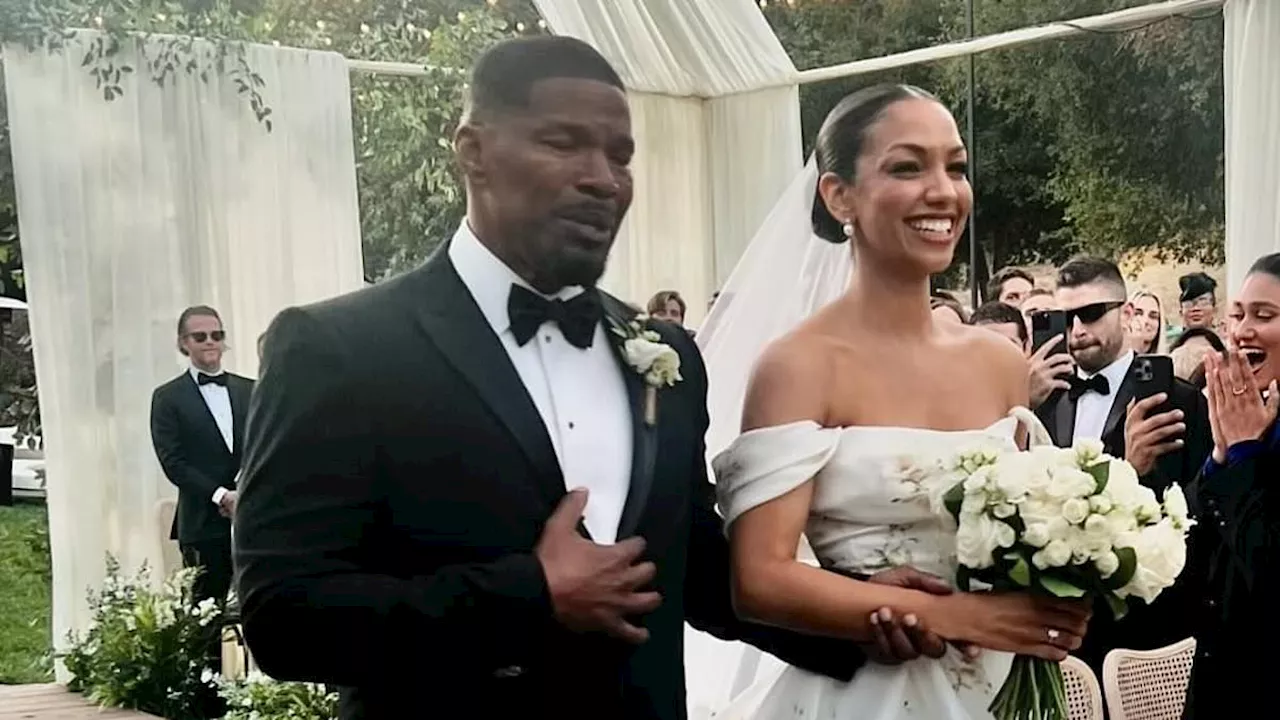 Jamie Foxx's daughter Corrine ties the knot with Joe Hooten in lavish ceremony