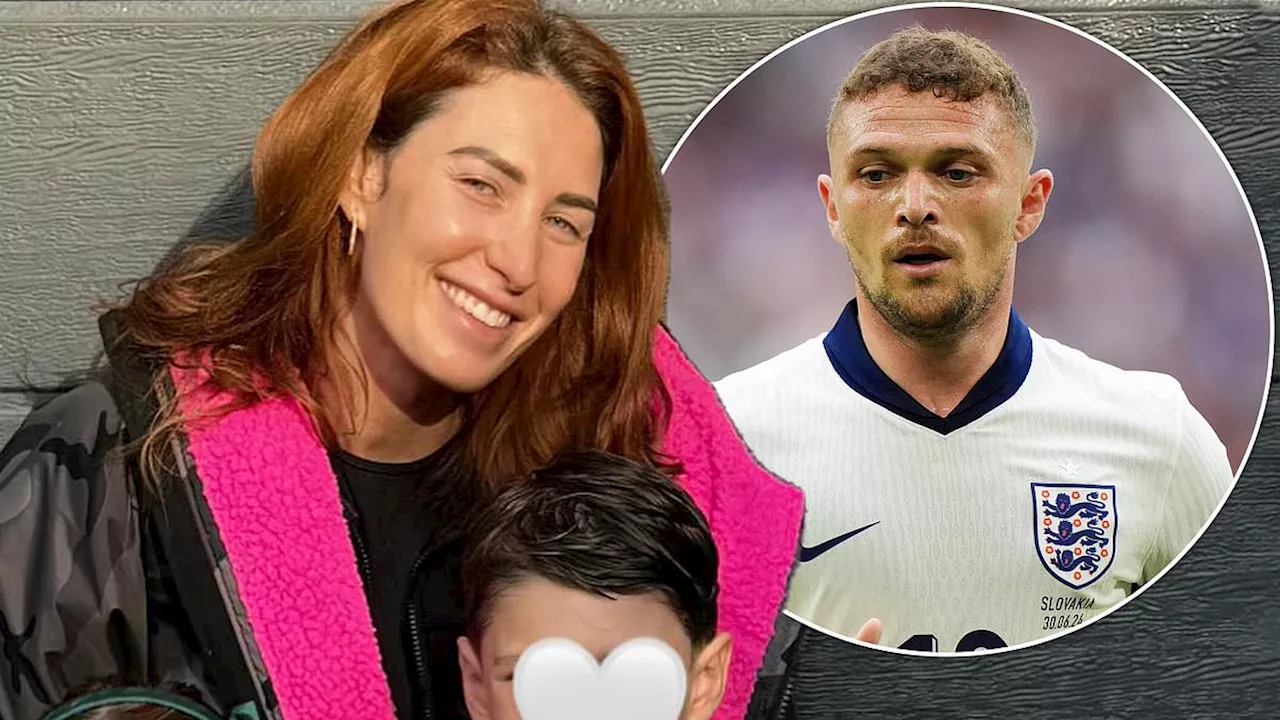 Kieran Trippier's wife Charlotte ditches her wedding ring and 'moves into new £3.8m Cheshire mansion...