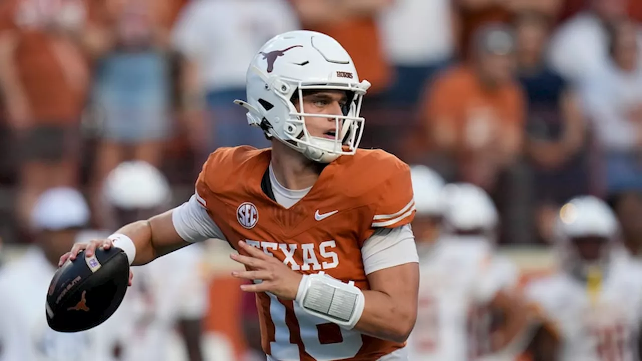 Watch: Arch Manning rebounds from opening drive INT, leads Longhorns to big start vs. ULM