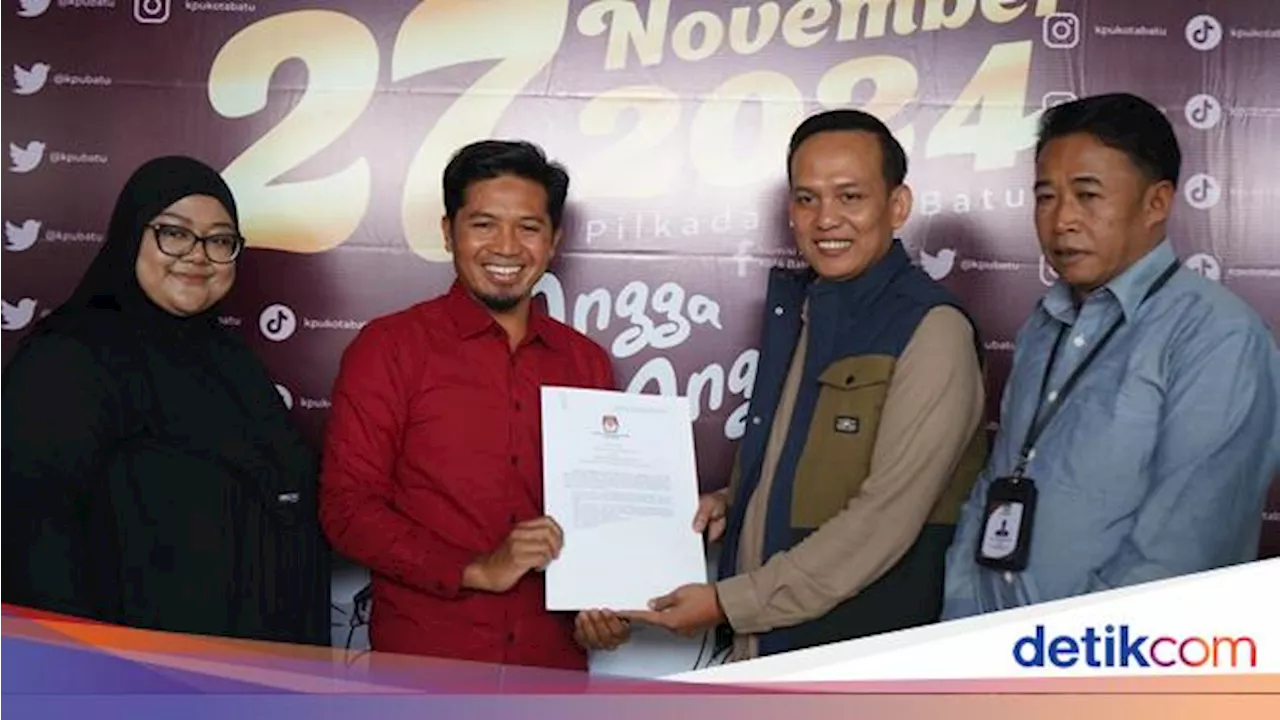 3 Paslon Bupati-Wakil Bupati Pilwali Batu 2024 Resmi Ditetapkan KPU