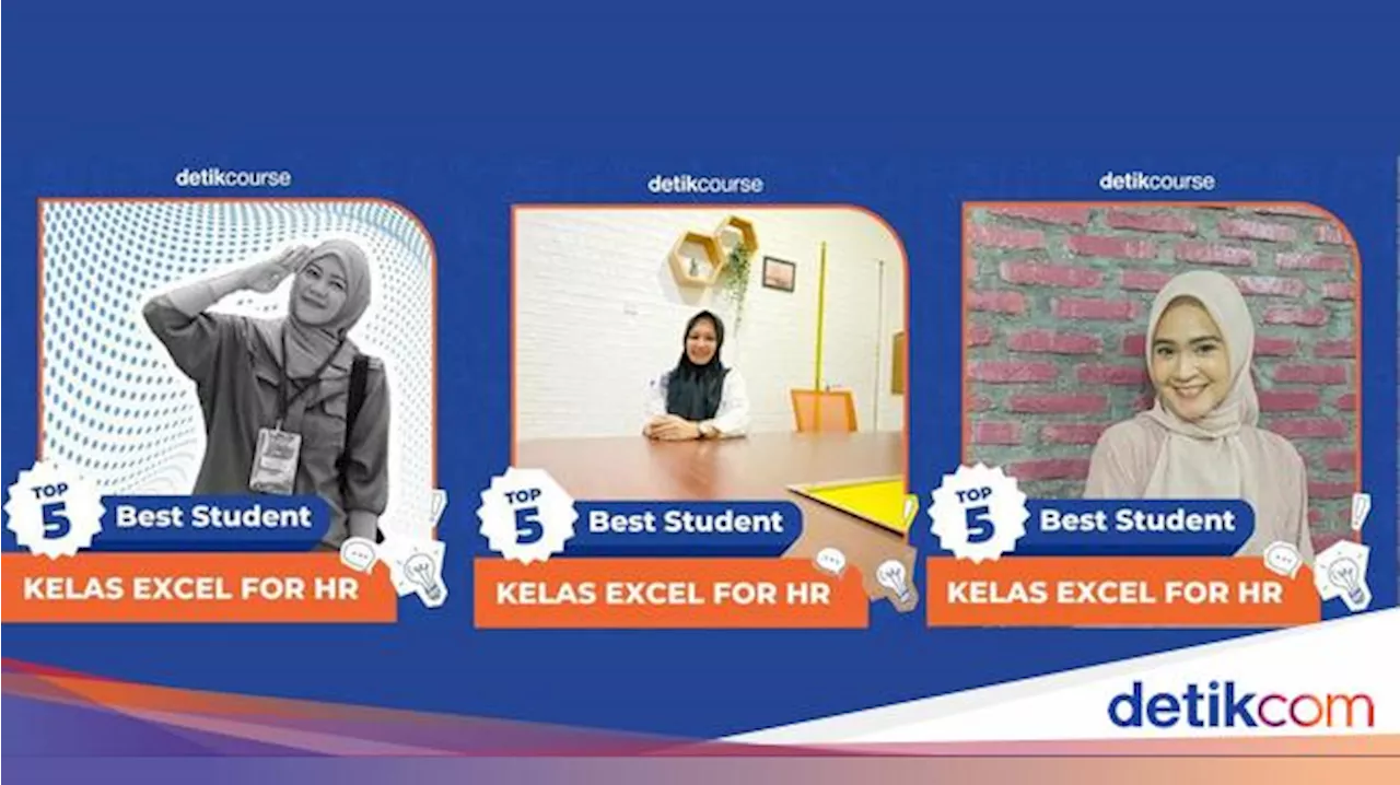 5 Peserta Terbaik Kelas Excel untuk HR detikCourse