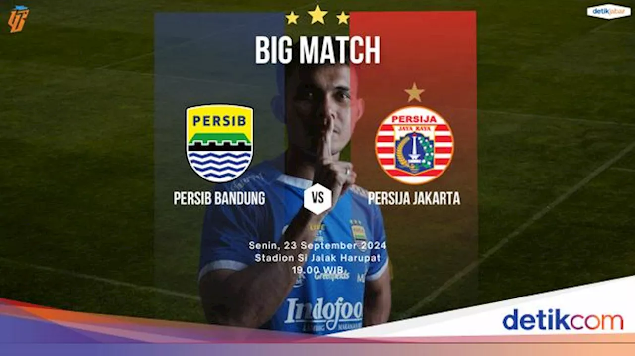 Adu Statistik Jelang Laga 'El Classico' Persib Vs Persija