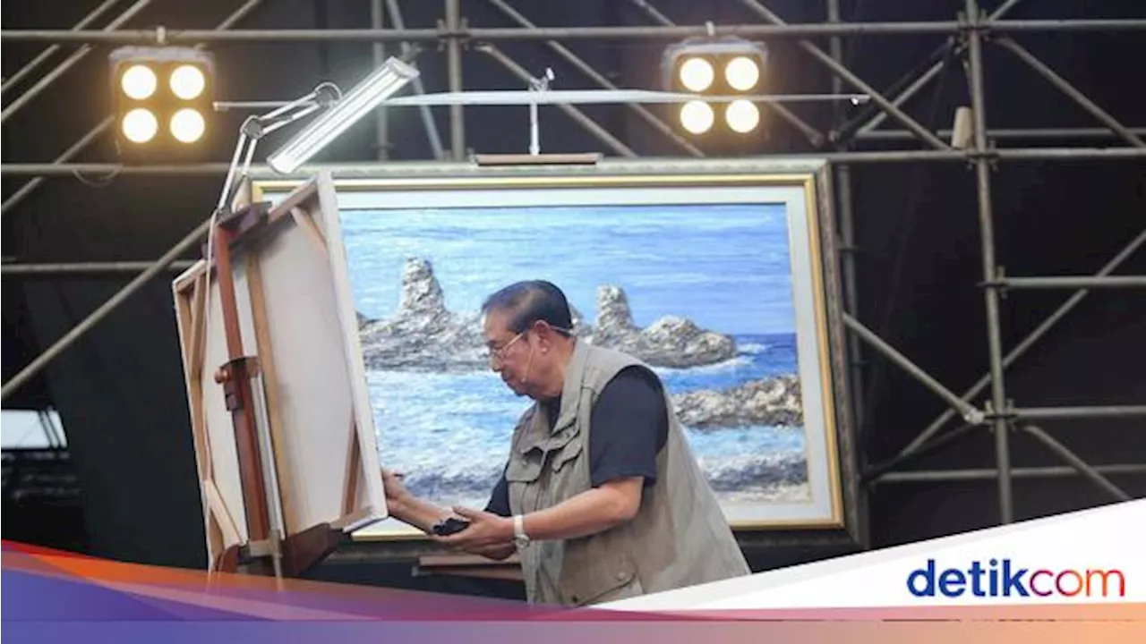 Akhir Pekan Melukis Bareng SBY di Pestapora