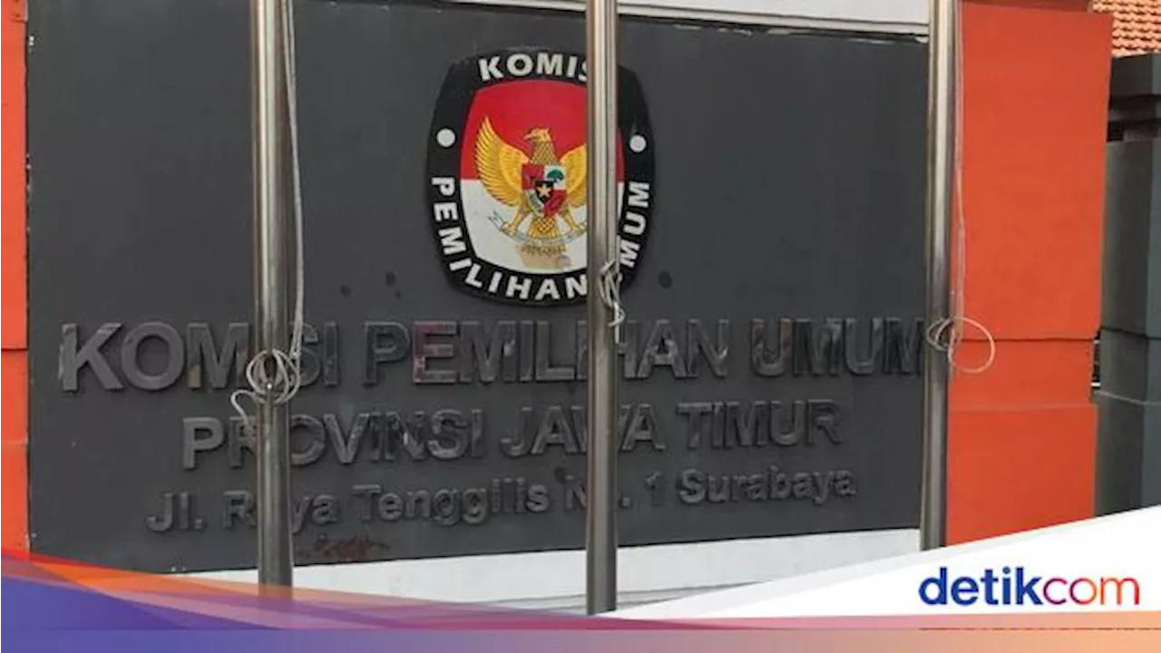 Hari Ini KPU Tetapkan Paslon Pilgub Jatim 2024