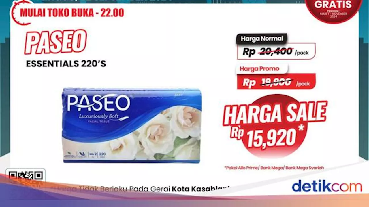 Tisu-Sabun Cuci Piring Murah Meriah di Transmart Full Day Sale