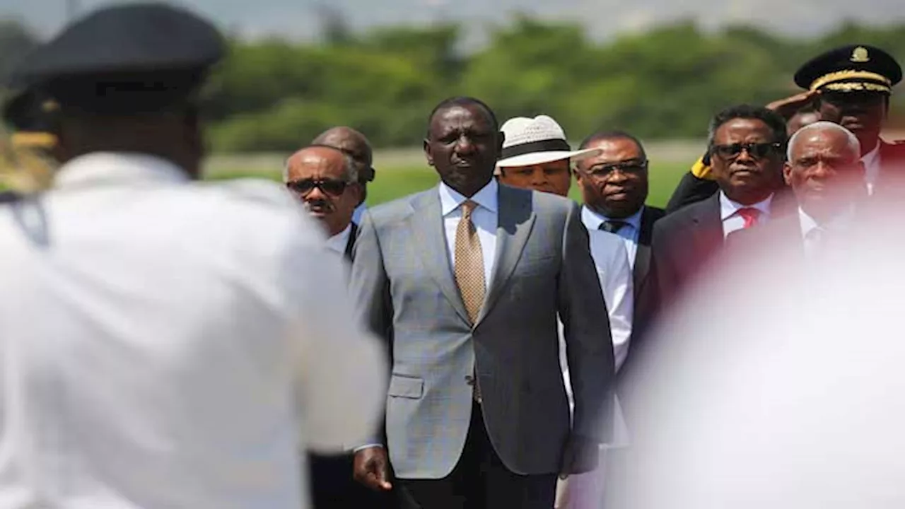 Kenya's Ruto open to converting Haiti mission to UN peacekeeping operation