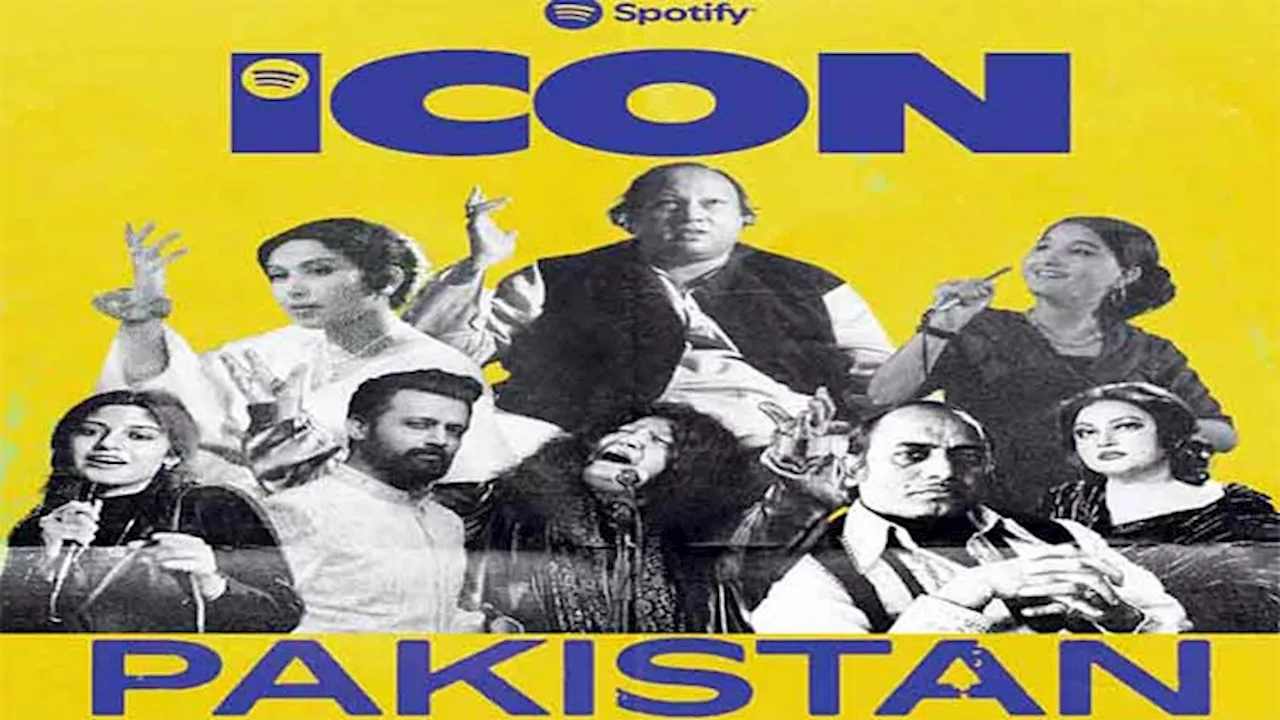 Spotify launches 'ICON' programme to promote Pakistan's legendry singers