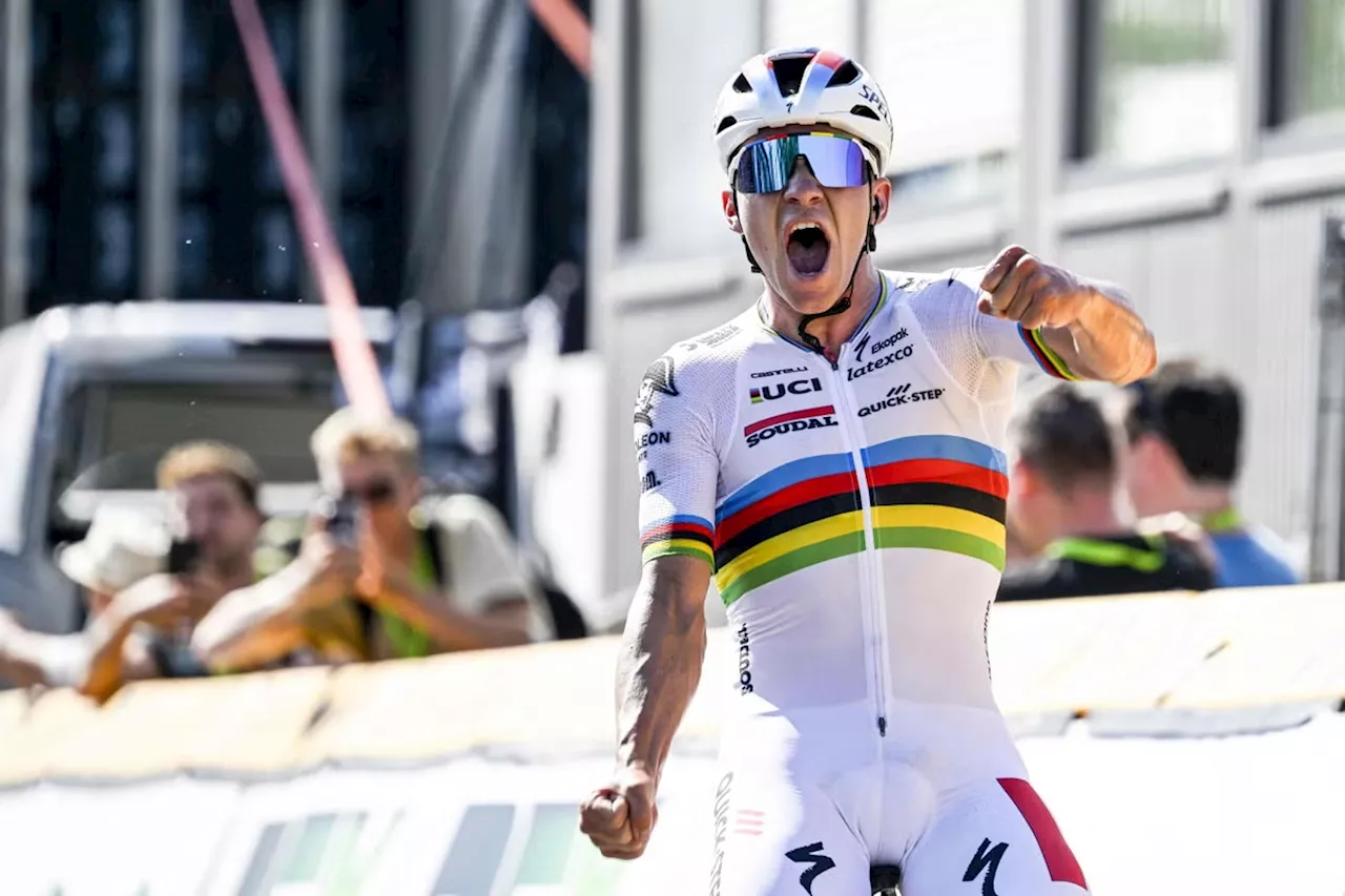 Remco Evenepoel repite como campeón mundial en contrarreloj