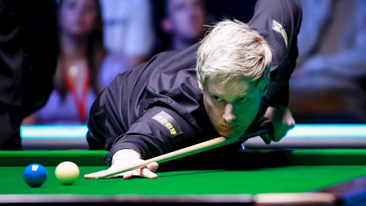 English Open: Neil Robertson gewinnt dramatisches Finale gegen jugen Chinesen Wu Yize - 9:7-Erfolg nach Comeback