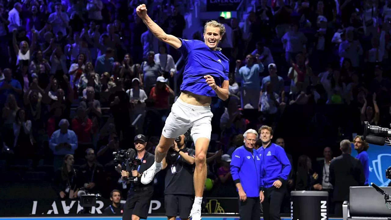 Alexander Zverev Laver Cup 2024 Alexander Zverev gewinnt mit Team