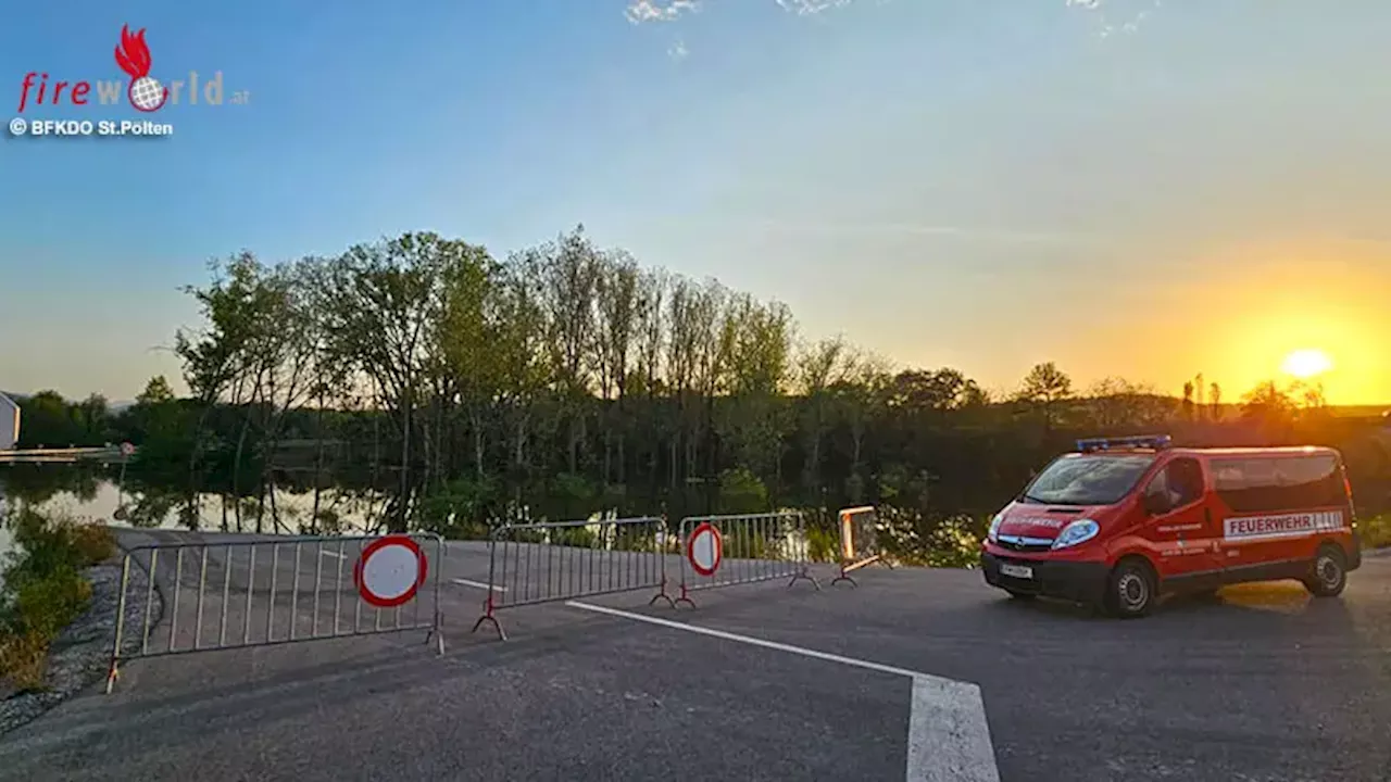 Nö: Weiterhin Hochwasser-Einsätze und viel Arbeit im Bezirk St. Pölten