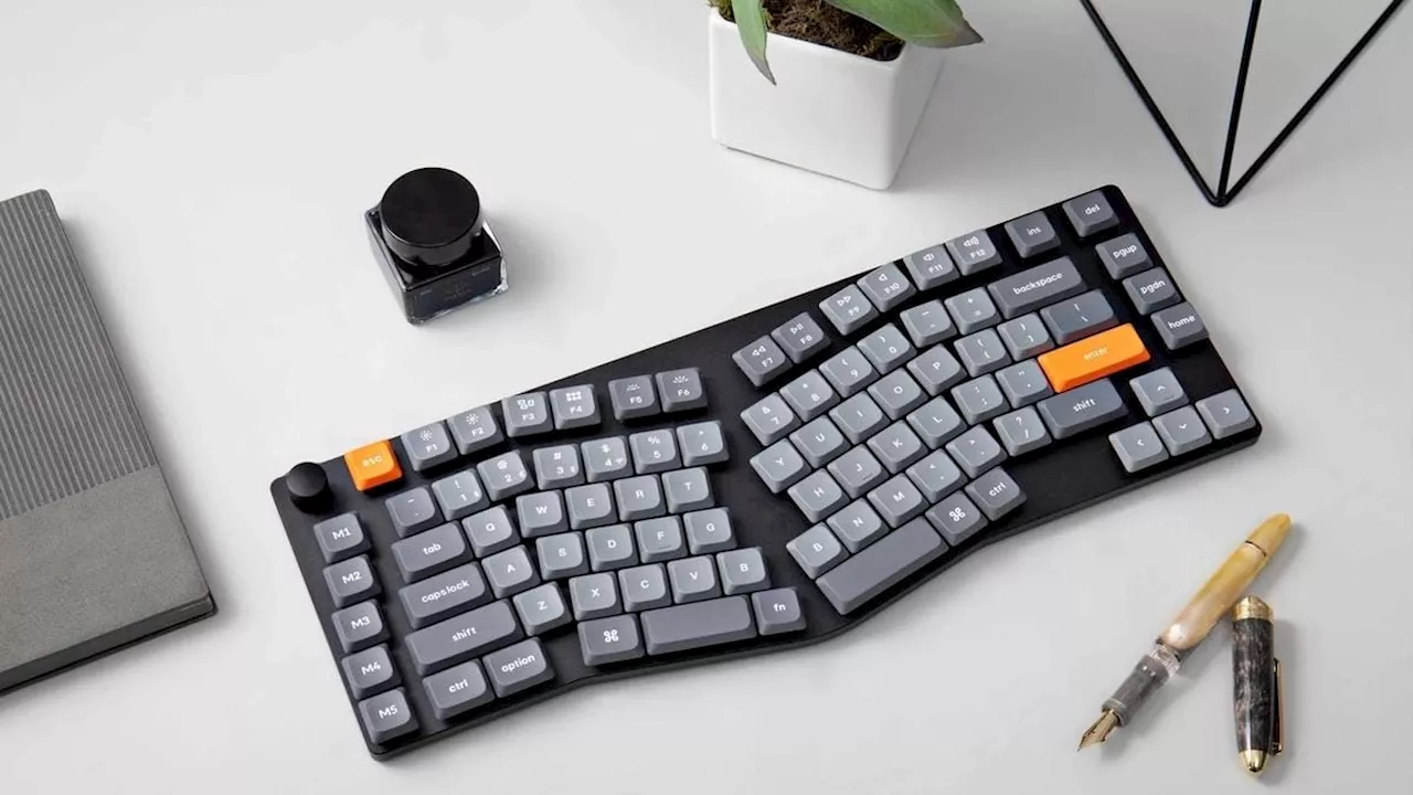 Keychron K15 Max: An Alice Layout Keyboard for More Comfortable Typing