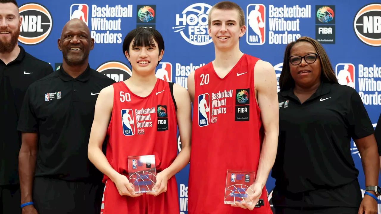 Aussie named MVP as young rising stars impress at Basketball Without Borders camp