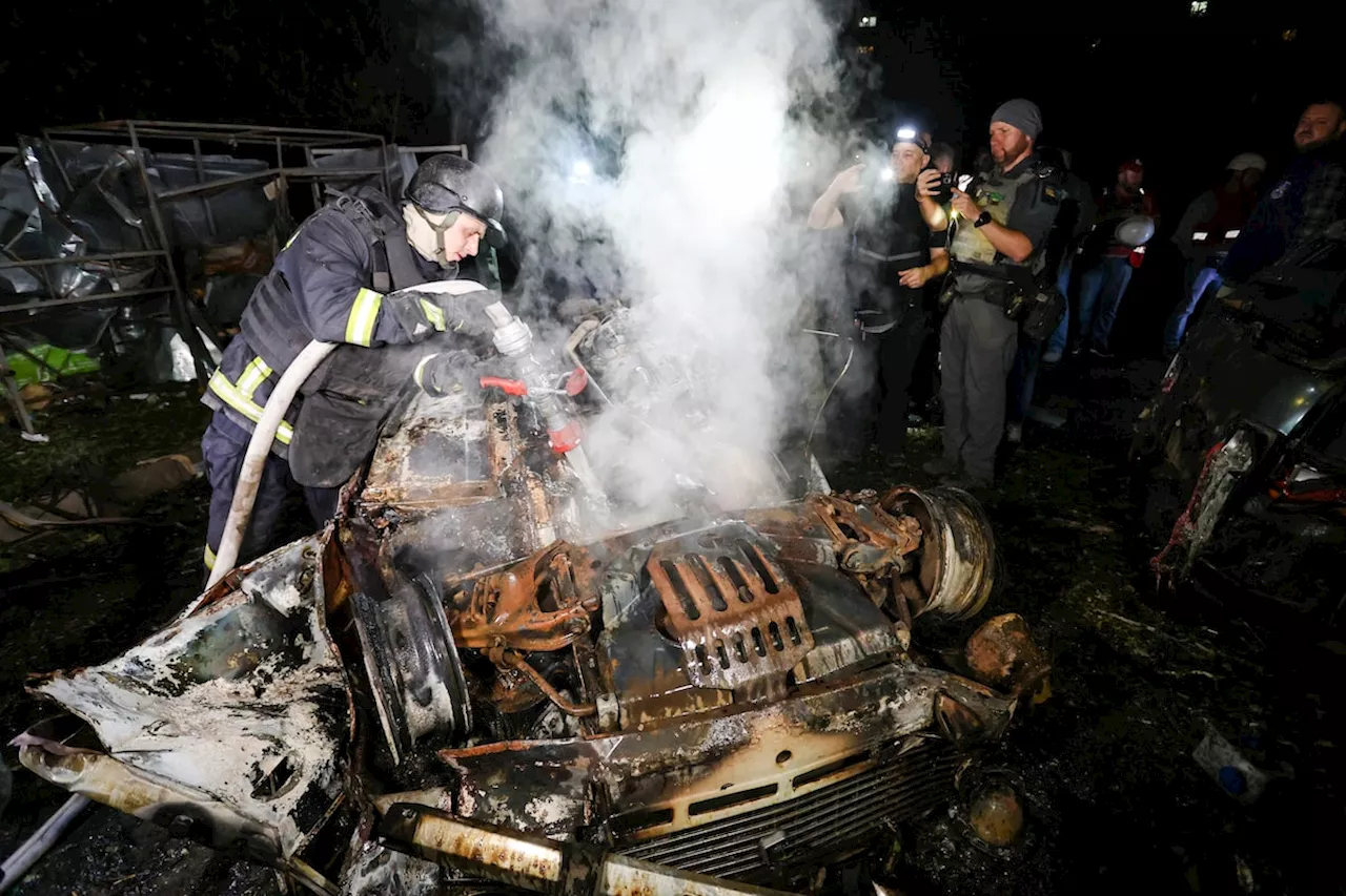 Russia strikes apartment blocks in Ukraine’s Kharkiv in second consecutive nighttime attack