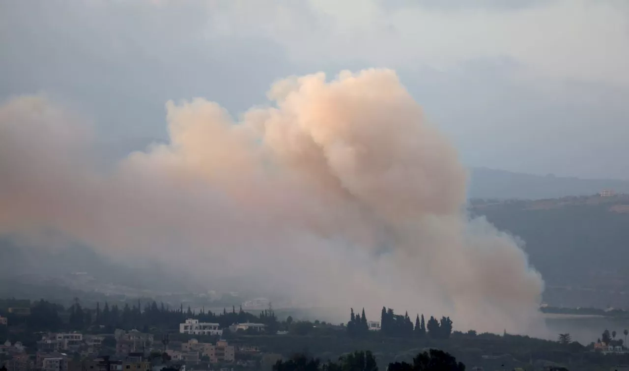 Hezbollah, Israel exchange heavy fire after deadly Israeli strike