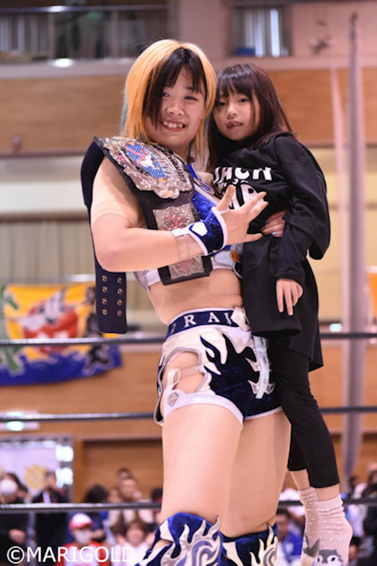 女子プロレスラーを目指す子どもに最高の思い出！“初代タイガーマスクの秘蔵っ子”MIRAIが夢のバトンをつなぐ！