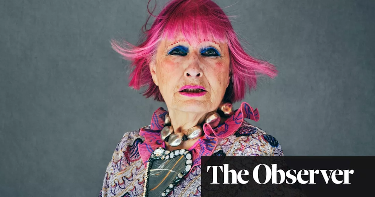 ‘Pink hair is my armour’: Zandra Rhodes on cancer, colour and the art of being fabulous