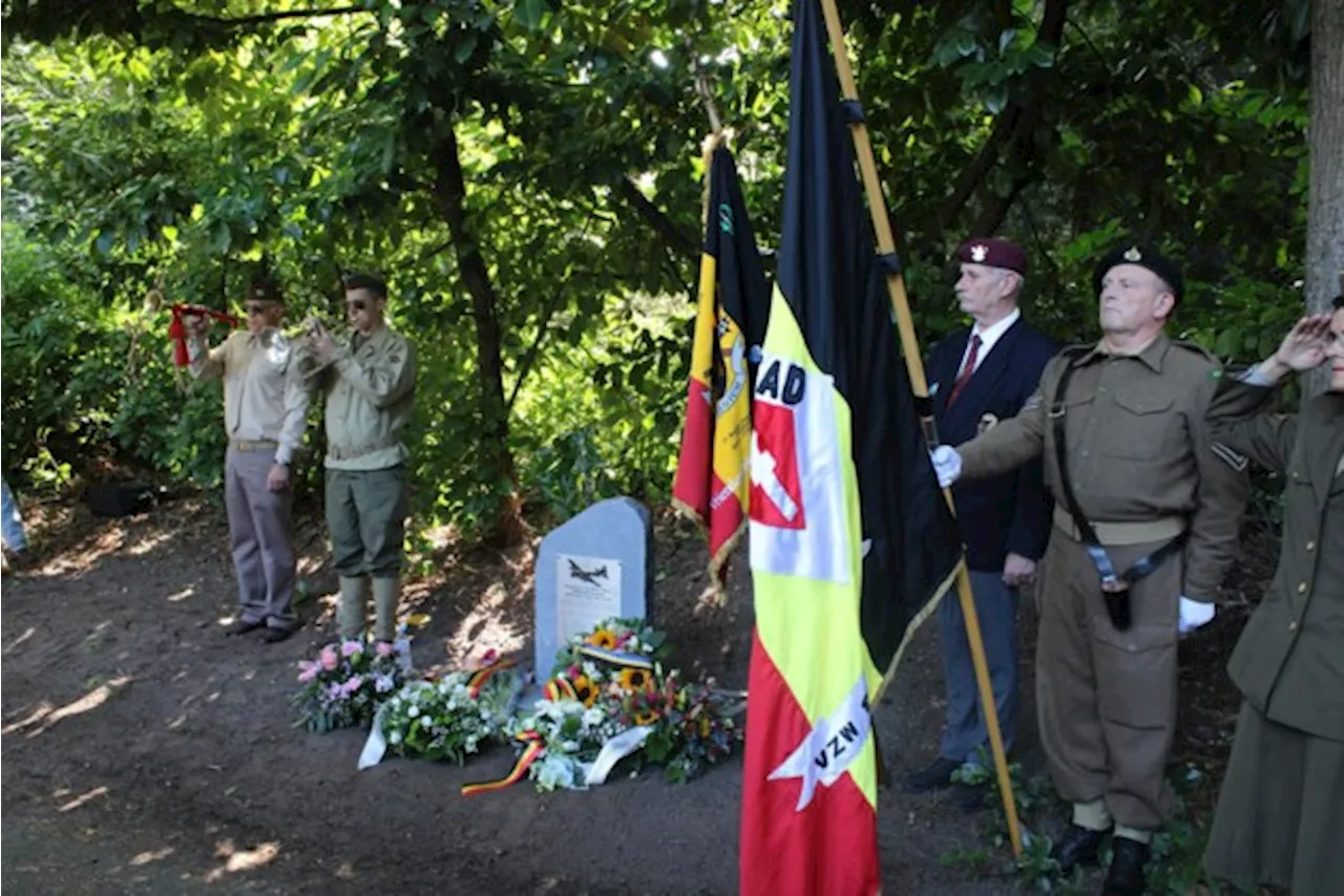 Nieuw monument herdenkt bemanning neergestorte bommenwerper uit WOII