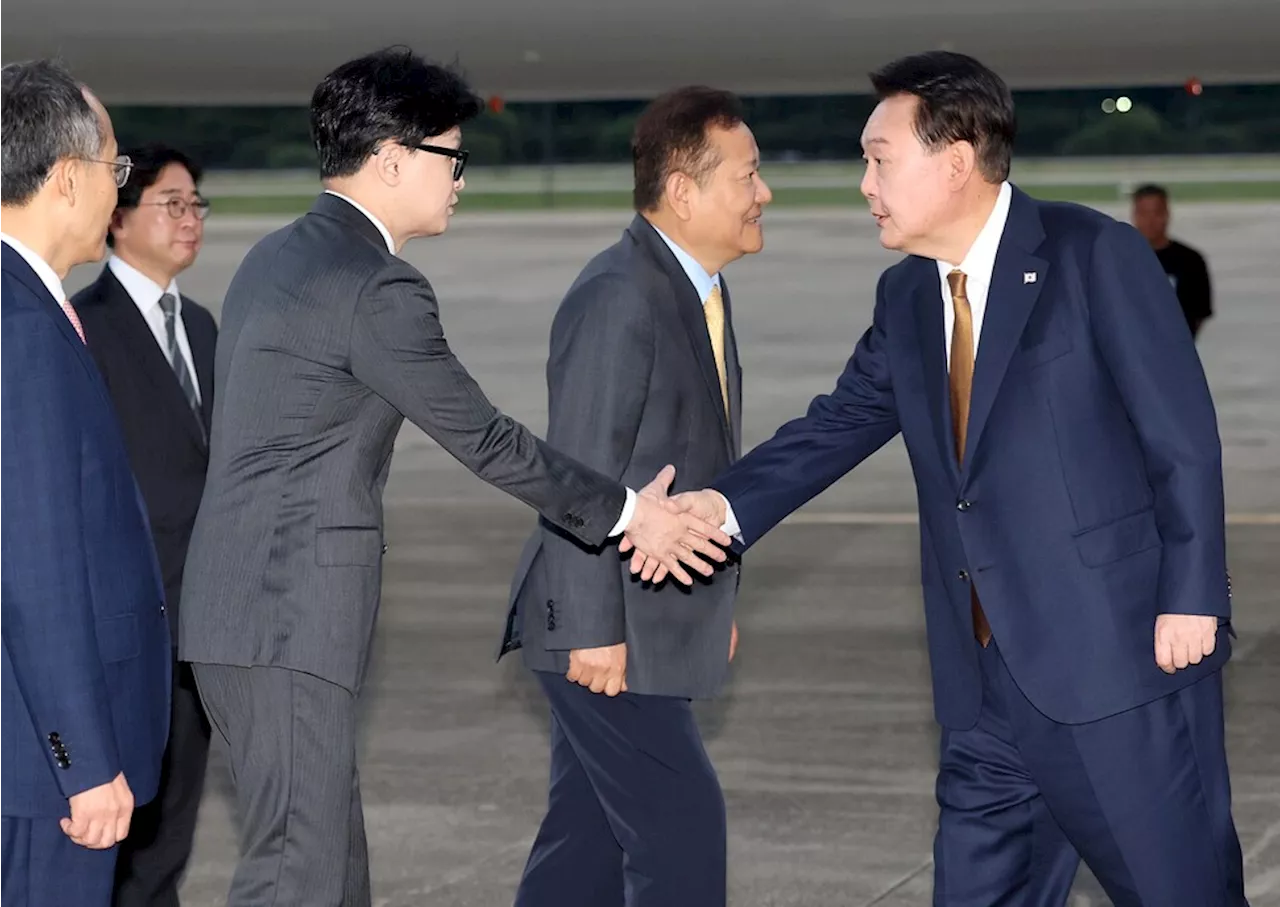 한동훈, 만찬 전 윤 대통령에 독대 요청…용산 “상황 보겠다”