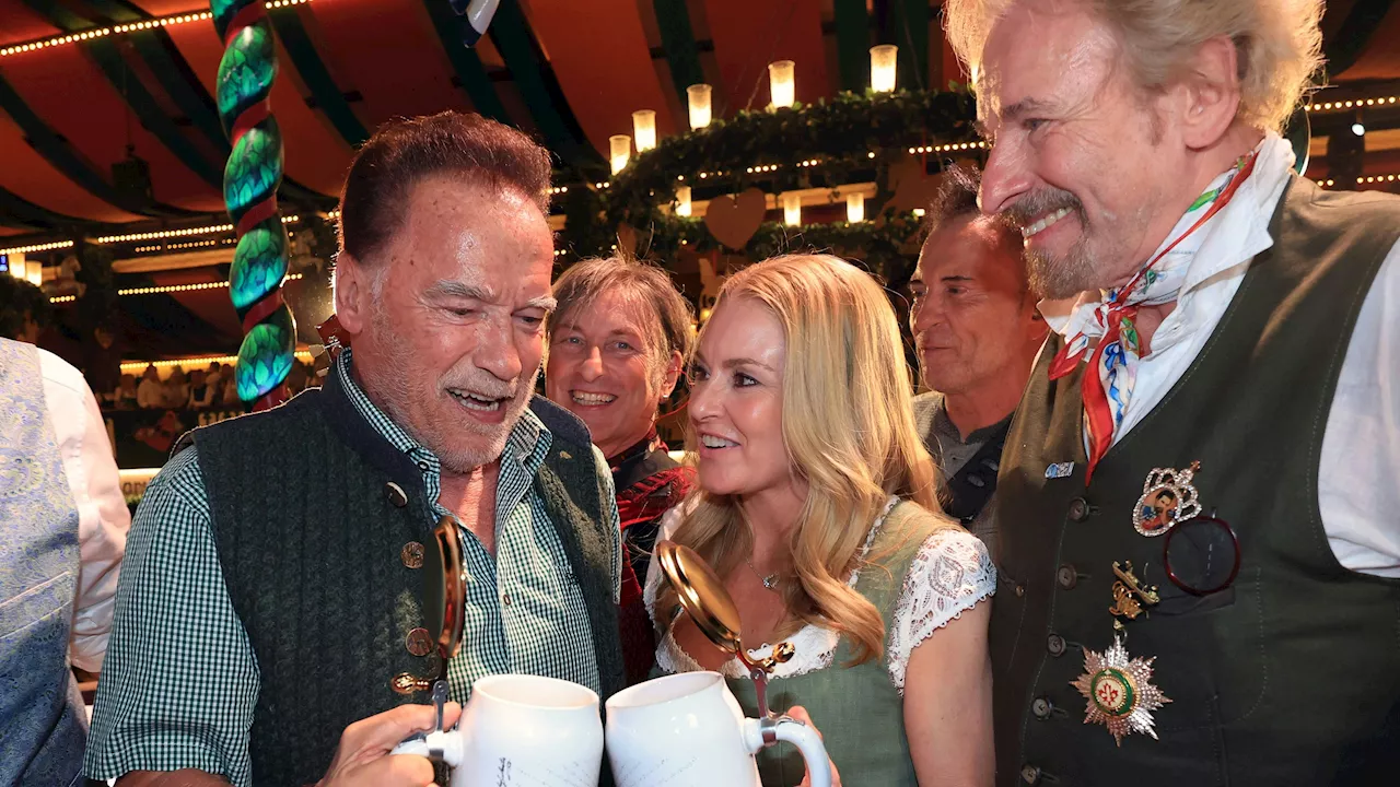 'Wichtigste Fest der Welt' - Schwarzenegger zeigt sich mit Freundin auf Oktoberfest