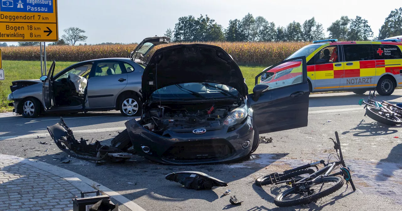 Unfall bei Neuhausen: Mutter und Kinder von Auto erfasst