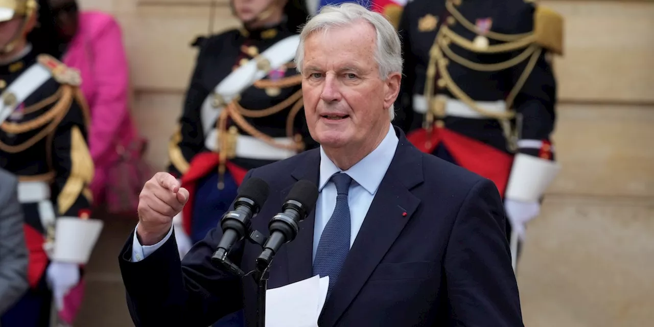 Michel Barnier presenta il nuovo governo francese