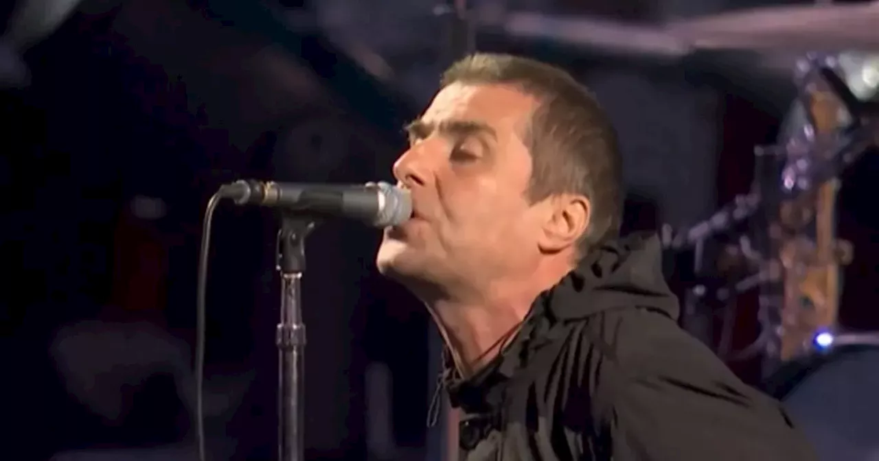 Liam Gallagher Rocks Wembley Before Joshua-Dubois Fight