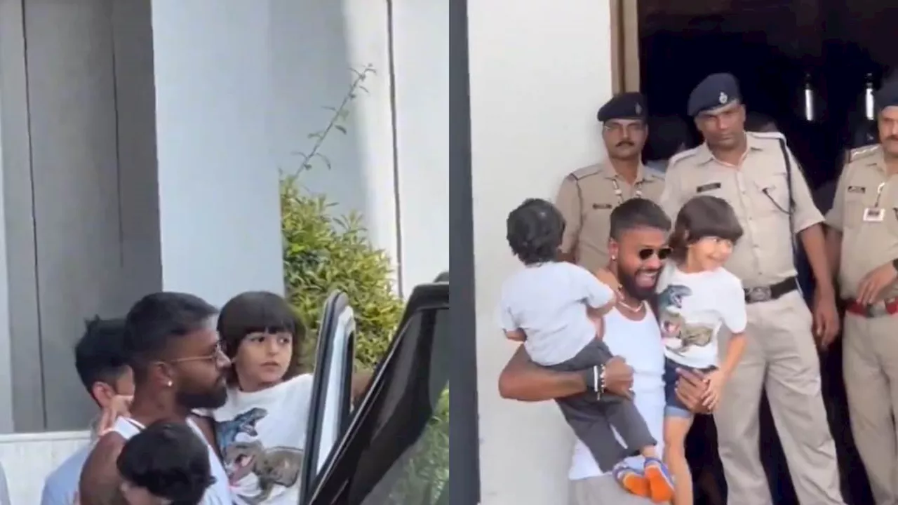 बेटे Agastya से मिलकर भावुक हुए Hardik Pandya, सोशल मीडिया पर बयां किया हाल