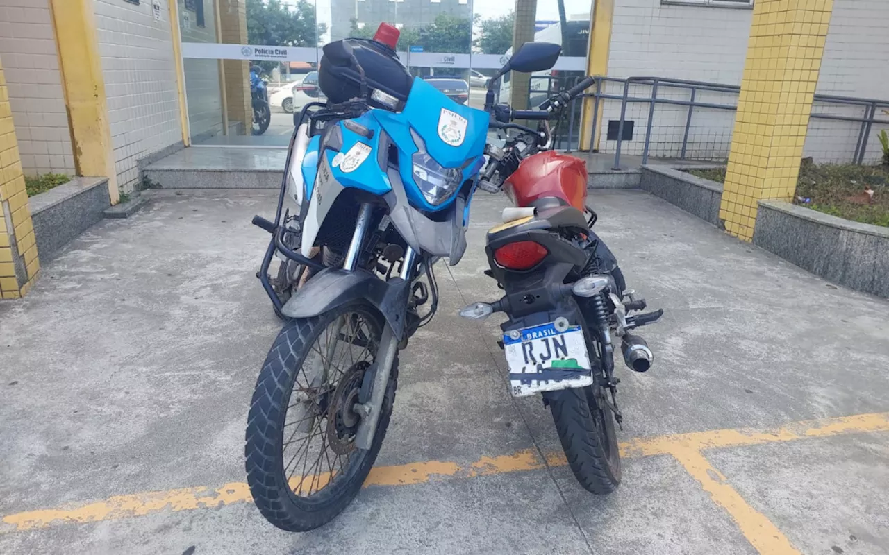 Homem é preso por adulteração de placa em motocicleta durante patrulhamento em Rio das Ostras