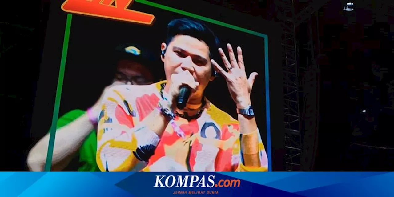 Pamer Cincin Nikah di Pestapora, Nino RAN: Hari Ini Kita Semua Sudah Menikah Teman-teman