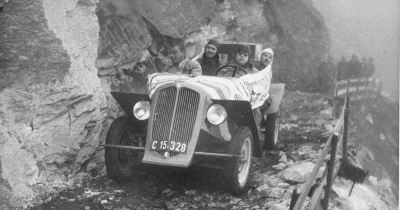 Pionierfahrt auf der Großglockner Hochalpenstraße