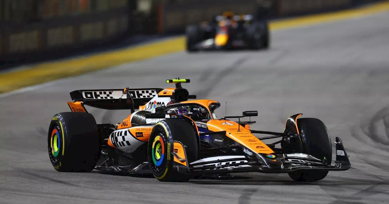 Sieg in Singapur: Formel-1-Star Norris deklassiert die Konkurrenz