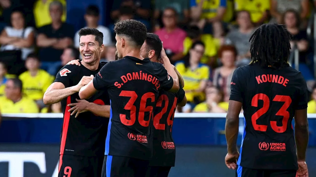 Em tarde de seis gols, Barcelona goleia o Villarreal na La Liga