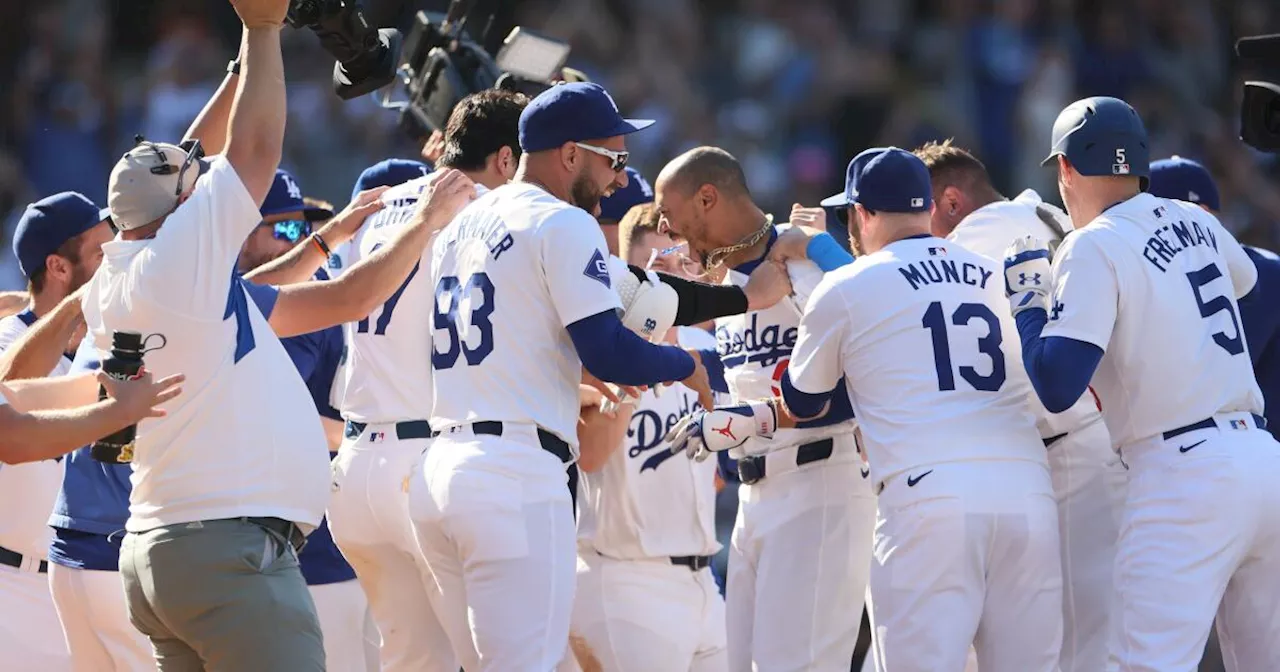 Mookie Betts hits walk-off homer to give Dodgers win over Rockies