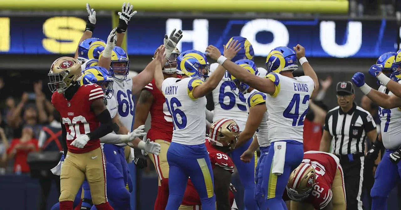 Rams pull off incredible comeback in the final minutes to defeat the 49ers