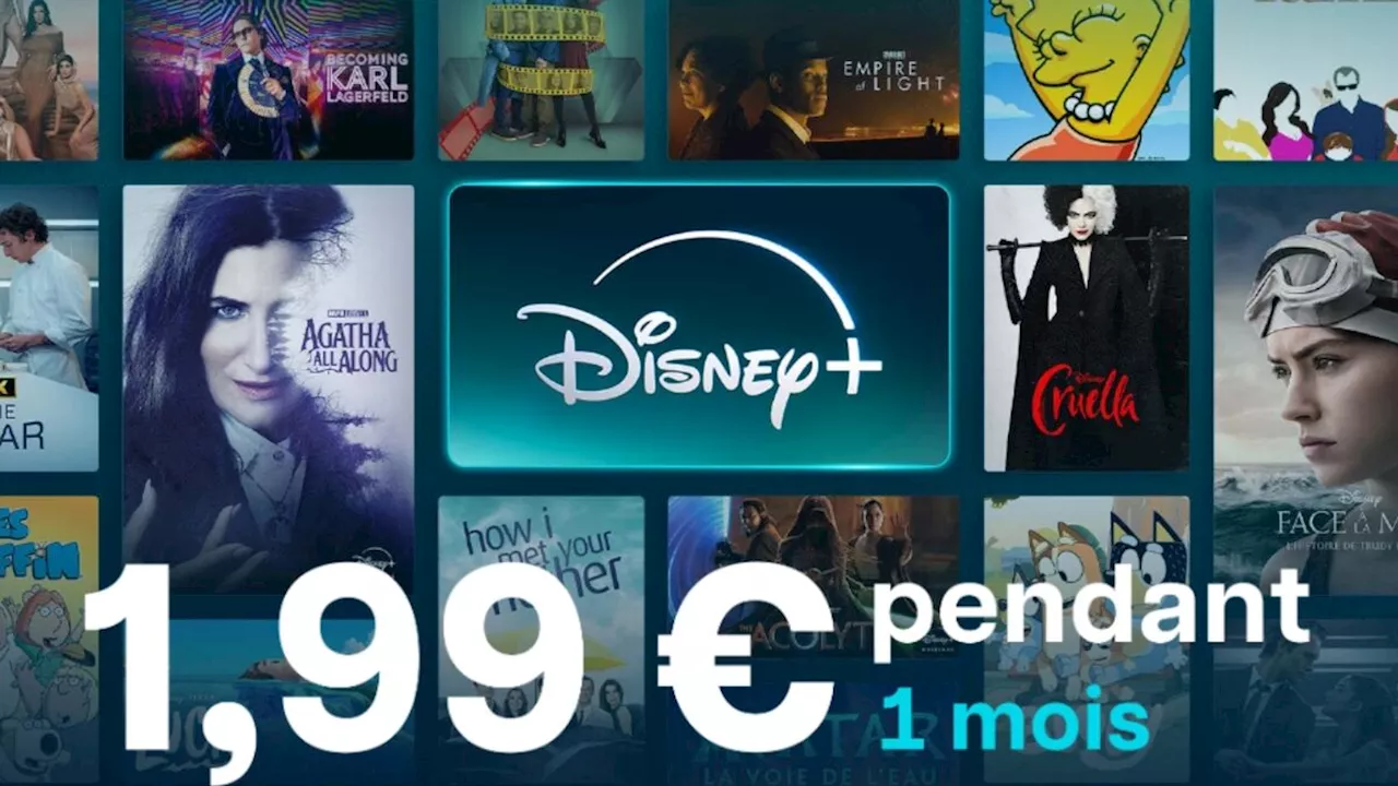 Voici le bon plan immanquable pour accéder au catalogue de Disney+ pour moins de 2 euros