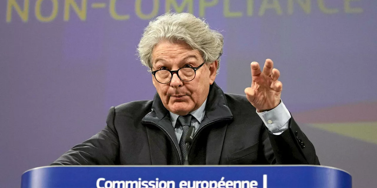 Thierry Breton sort du silence après sa démission de la Commission européenne