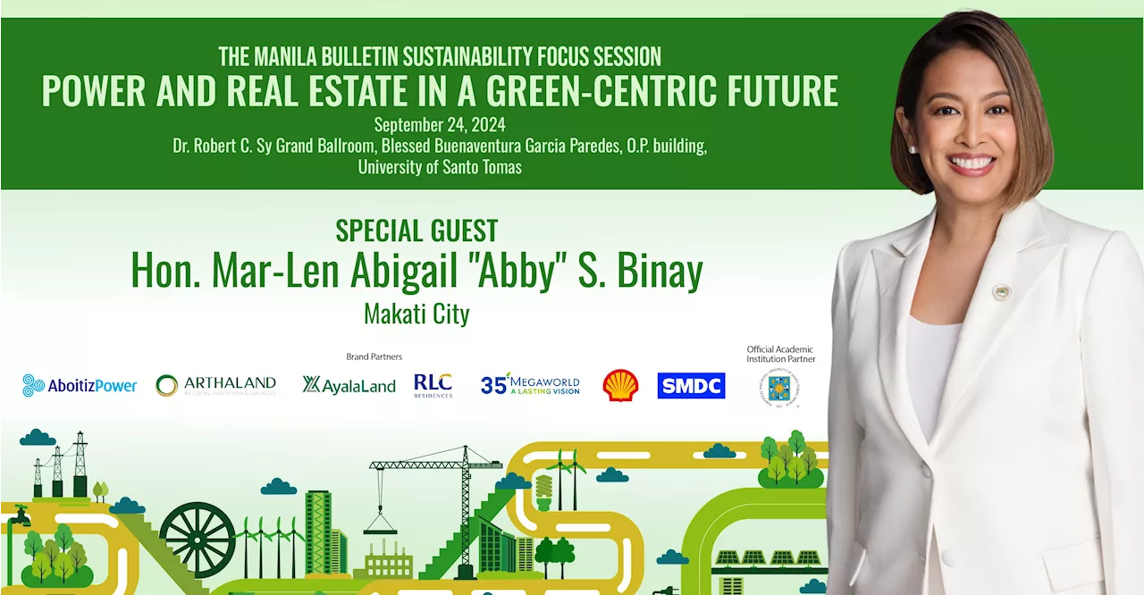 Manila Bulletin Sustainability Focus Session to Feature Makati City Mayor Abby Binay