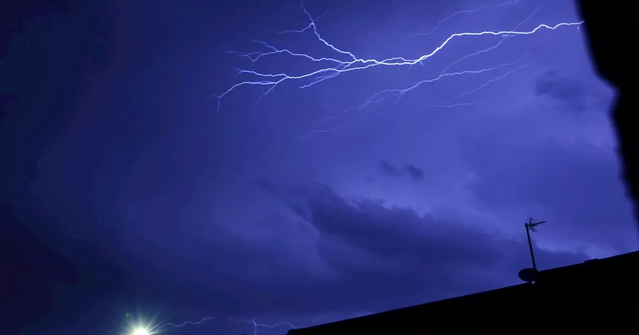 Lightning Strikes Cause Damage Across Derbyshire